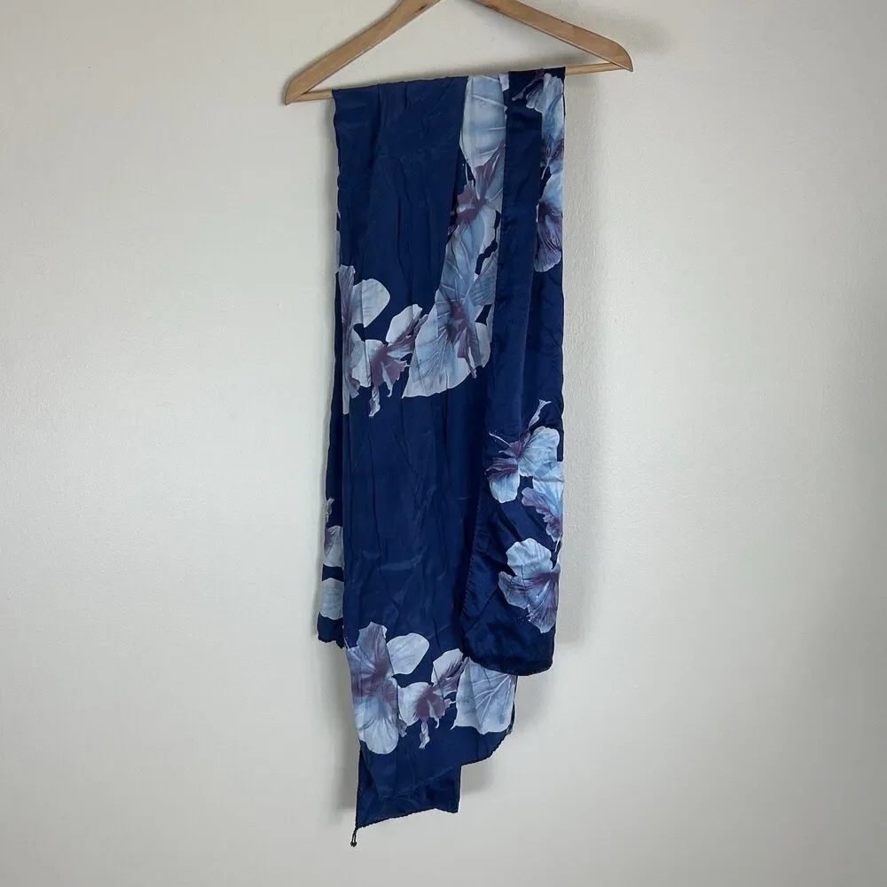 Vintage Victoria's Secret Women’s 100% Silk Shawl Wrap Scarf One Size